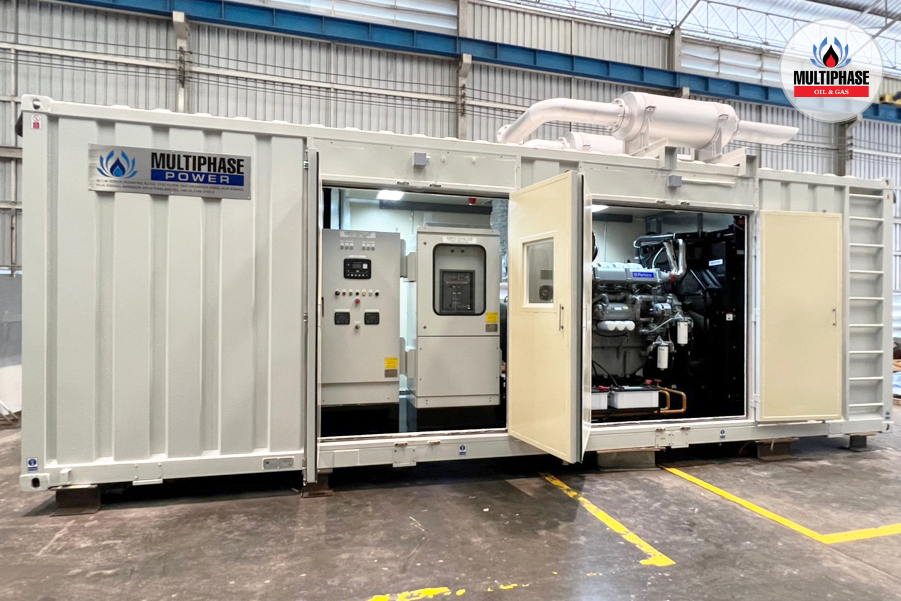 POWER GENERATOR PACKAGE by mulitphase oil & gas