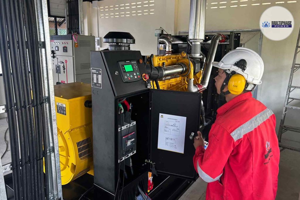Diesel Generator Set with Installation and Loadbank Testing at Noen Maprang Hospital, Phitsanulok