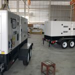 133 kVA Silent Diesel Generator – 4-Wheel Trailer Genset