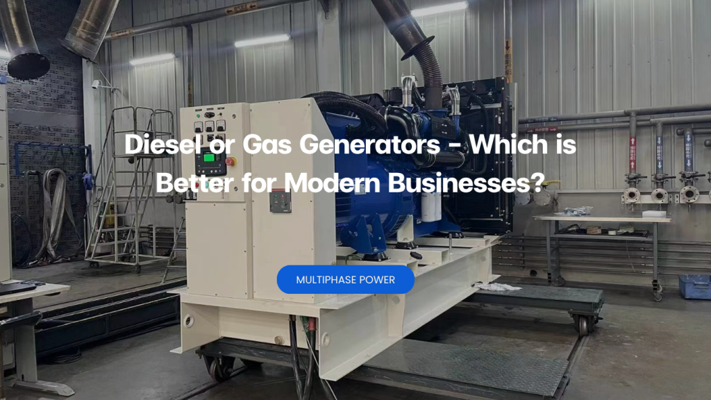 Diesel or Gas Generators – Which is Better for Modern Businesses?
