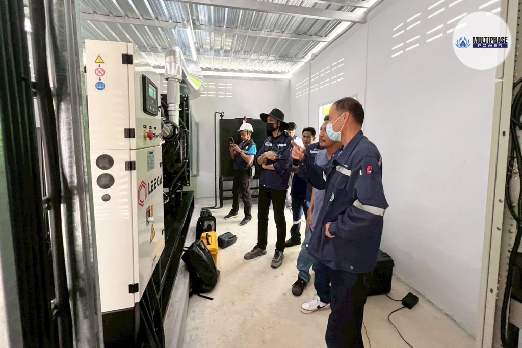 Scope of Work: Supply and installation of a 440 kVA open-type diesel generator set by a team of professionals, ensuring reliable backup power for hospital operations.

Generator Specifications:

Brand: Leega (Open Type Generator)

Model: LG440C (440 kVA)

Engine: Cummins QSZ13-G7

Alternator: Leega LA314G320

Controller: DSE7320

Year: 2025