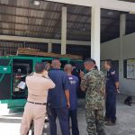 Supply and installation of four (4) units of silent-type diesel generator sets with on-site setup and commissioning for government use.