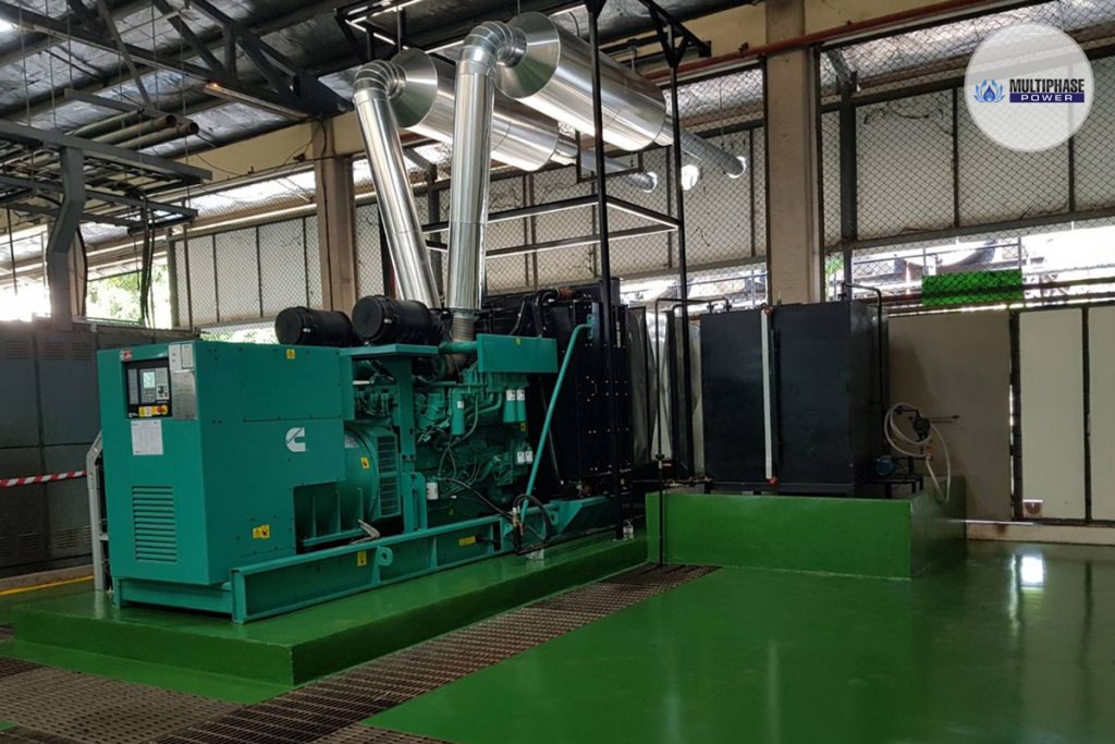 Supply and installation of a silent-type diesel generator set at the Faculty of Medicine, Khon Kaen University, to provide stable and reliable backup power for essential operations.