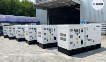 (10) units of 165 kVA silent-type diesel generator sets from Multiphase Power