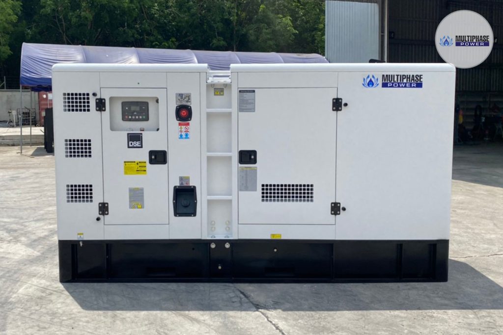 (10) units of 165 kVA silent-type diesel generator sets from Multiphase Power