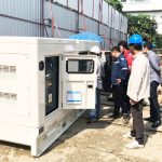 Supply of a silent-type diesel generator set to ensure reliable backup power for project operations.