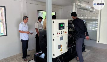 จำหน่ายเครื่องกำเนิดไฟฟ้าดีเซล 3 เฟส และ ATS พร้อมติดตั้ง และทดสอบโหลดแบงค์ที่หน้างาน - Multiphase Power