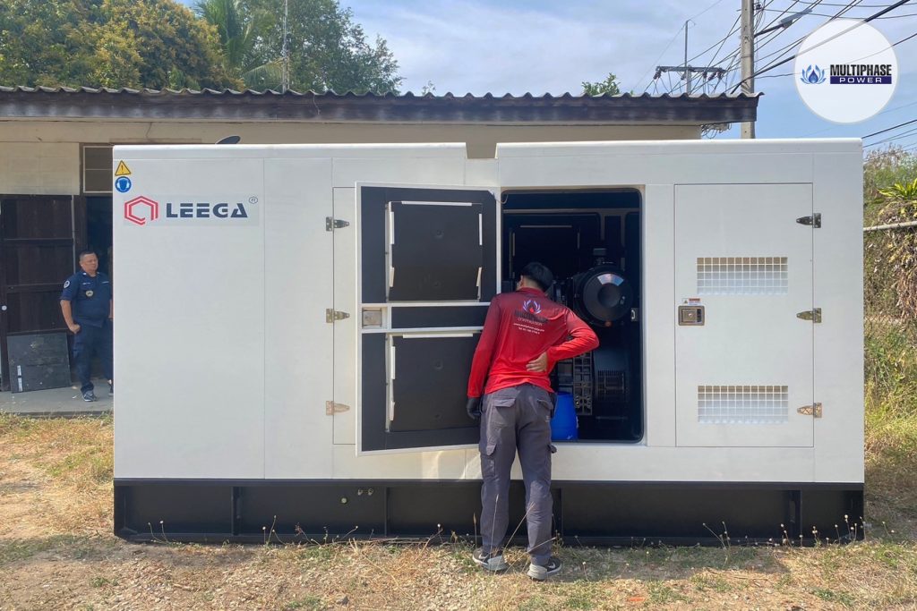 Project Reference: Diesel Generator Installation at Kamphaeng Saen Flying Training School