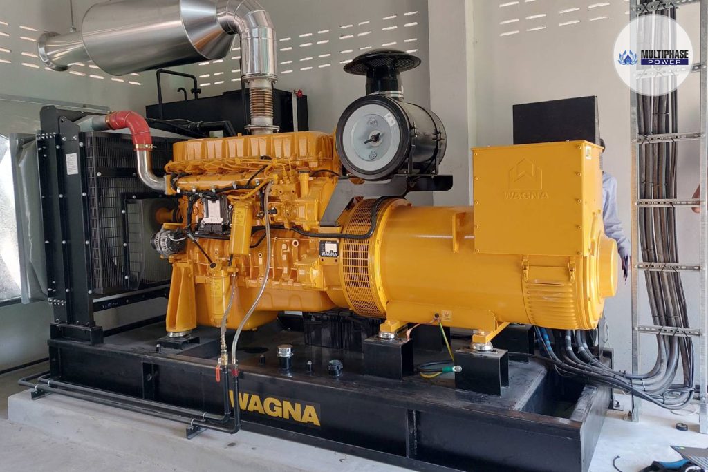 Supply of a diesel generator set with complete installation and on-site loadbank testing to ensure performance readiness and system reliability.