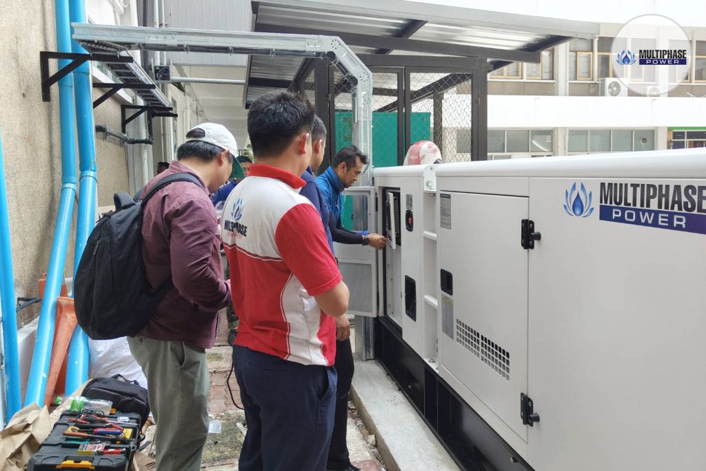 Diesel Generator Installation for Royal Thai Police