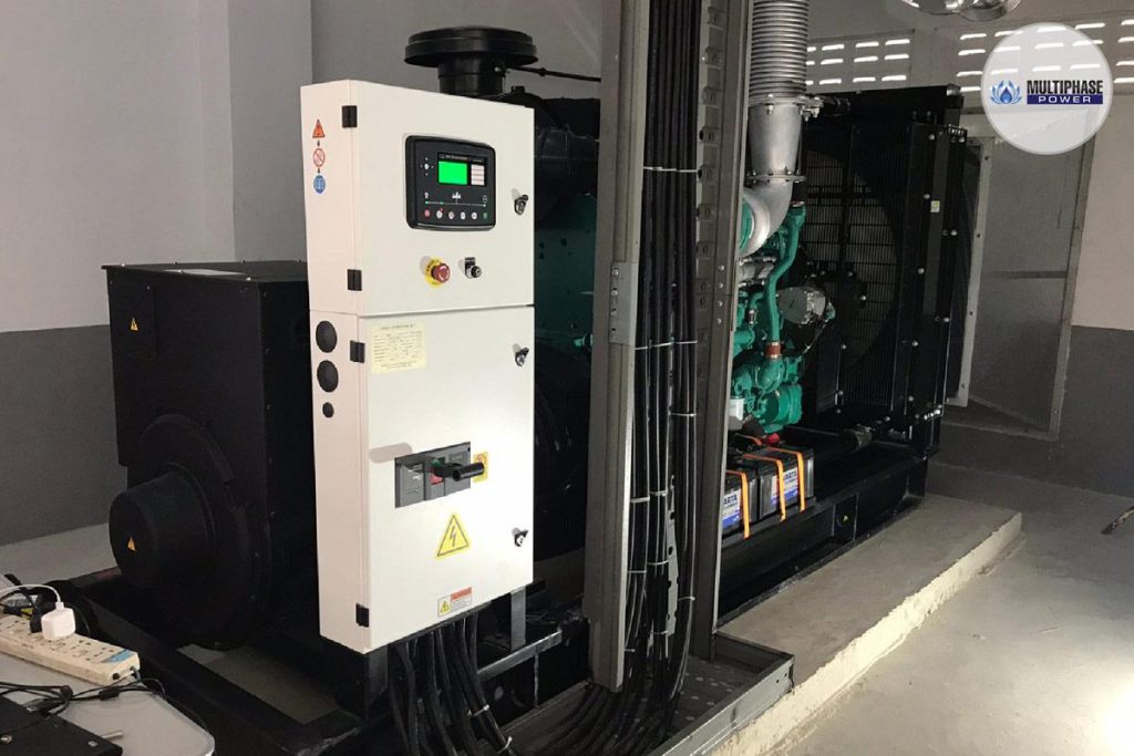 generator for hospital - multiphase power genset