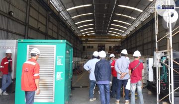 250 kVA open-type diesel generator set by Multiphase Power
