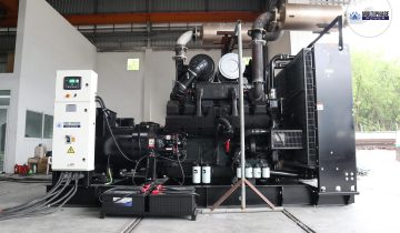 Multiphase Power Diesel Generator Set and Installation for Open Type Generator