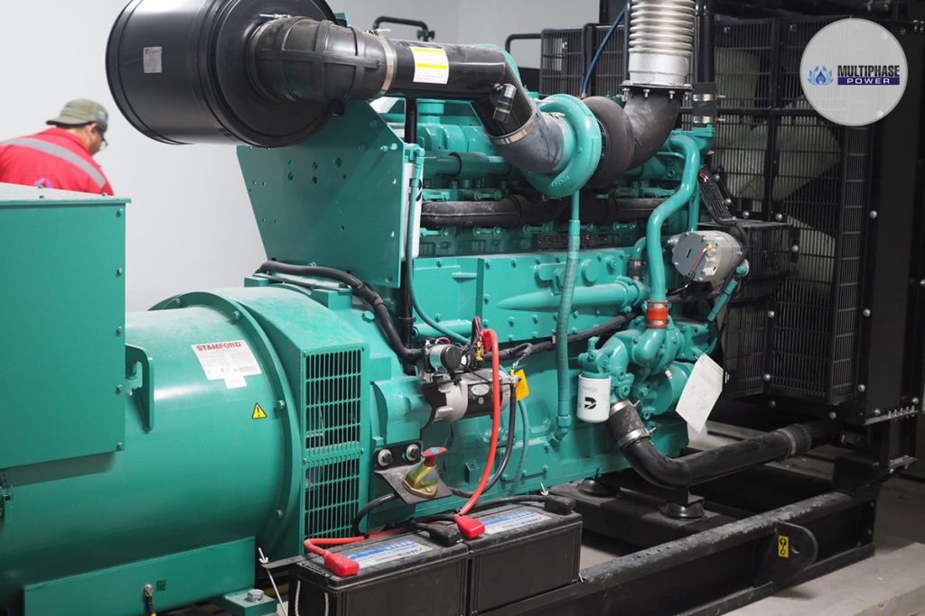Supply and installation of a 550 kVA open-type diesel generator set, including commissioning and training by Multiphase Power’s team, ensuring reliable hospital-grade performance.