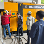 Supplied and installed a 900 kVA silent-type diesel generator for a government facility, ensuring reliable backup power for critical public services. The project showcases our expertise in delivering large-scale, dependable power solutions.