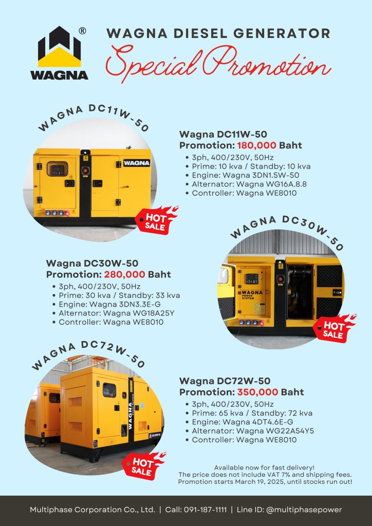 Diesel Generator Promotion.