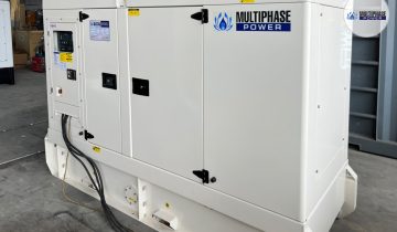 installation of a 60 kVA silent-type diesel generator set from Multiphase Power at Timber Tales Cafe and Bistro Khaoyai, to provide reliable backup power for seamless business operations.