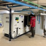 installation of a 60 kVA silent-type diesel generator set from Multiphase Power at Timber Tales Cafe and Bistro Khaoyai, to provide reliable backup power for seamless business operations.