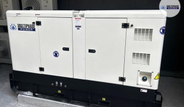 40 kVA silent-type diesel generator set with ATS from Multiphase Power