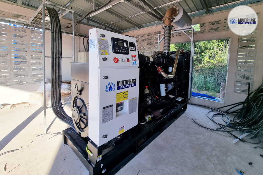 450 kVA open type diesel generator set from Multiphase Power