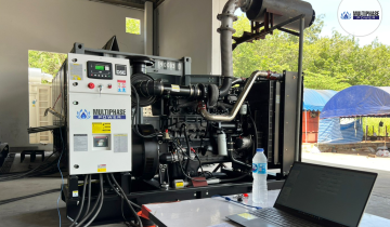 450 kVA open type diesel generator set from Multiphase Power