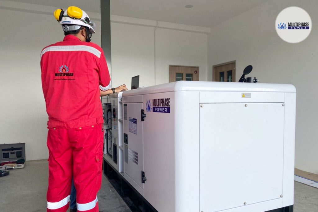 Multiphase Power Silent Type Generator 69 KVA