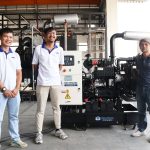 3 phase open type diesel generator set from Multiphase Power - ขายเครื่องกำเนิดไฟฟ้าคุณภาพสูง