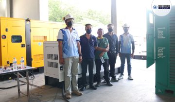 เครื่องกำเนิดไฟฟ้าดีเซลชนิดเก็บเสียง ขนาด 69 kVA แบรนด์มัลติเฟส พาวเวอร์ (Multiphase Power)