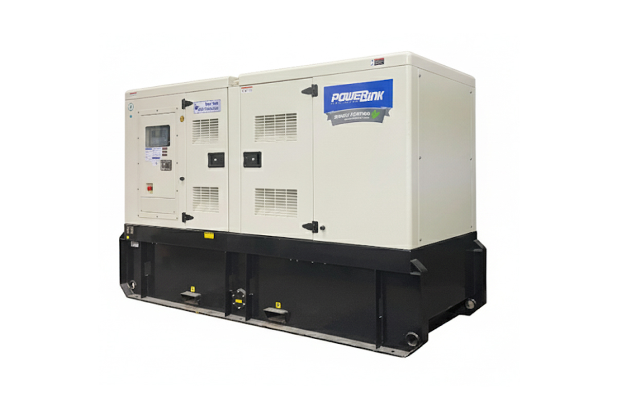 EU Stage V diesel generator with low emissions, SCR technology, and fuel-efficient design for construction, telecom, and backup power applications.