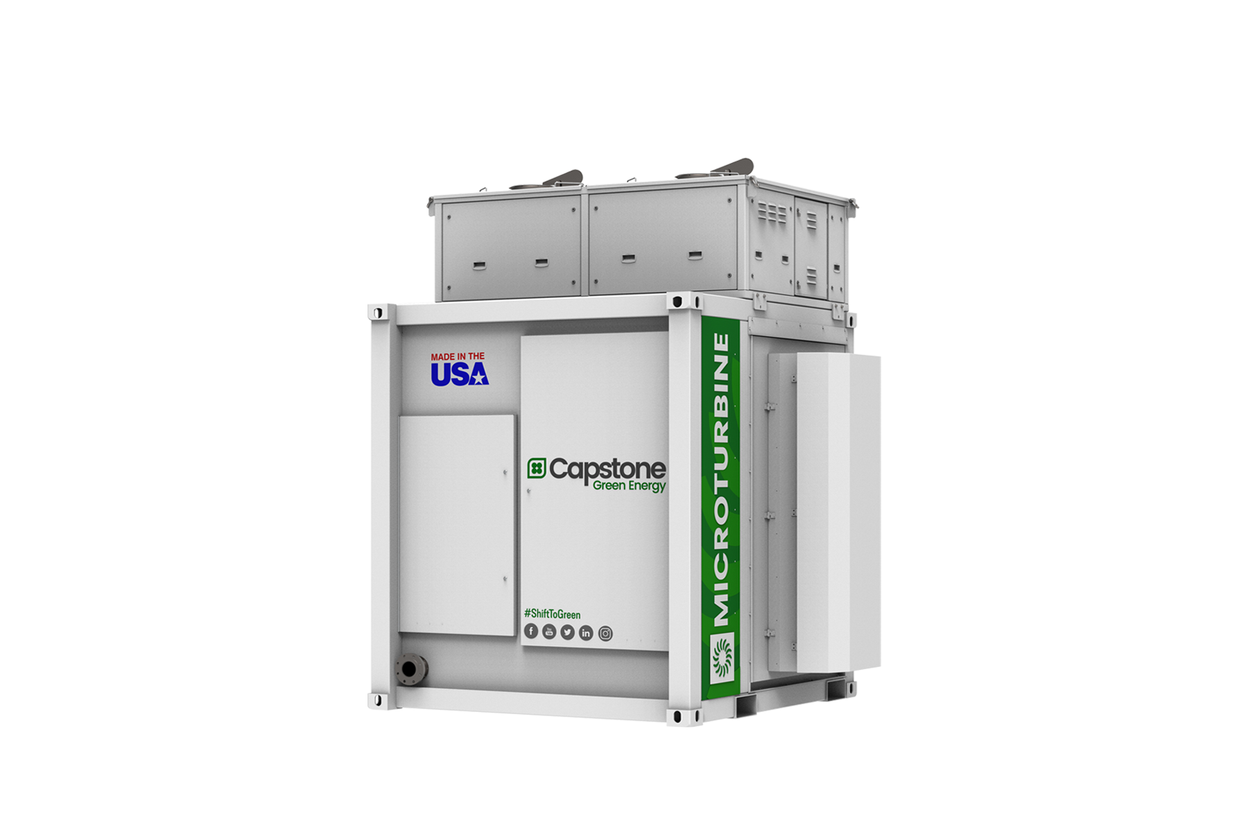 Capstone Green Energy - C200S Microturbine for energy efficiency