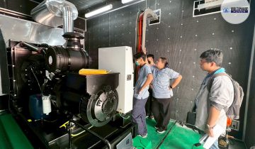 300 kVA open-type diesel generator set - Multiphase Power