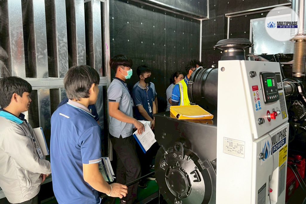 300 kVA open-type diesel generator set - Multiphase Power