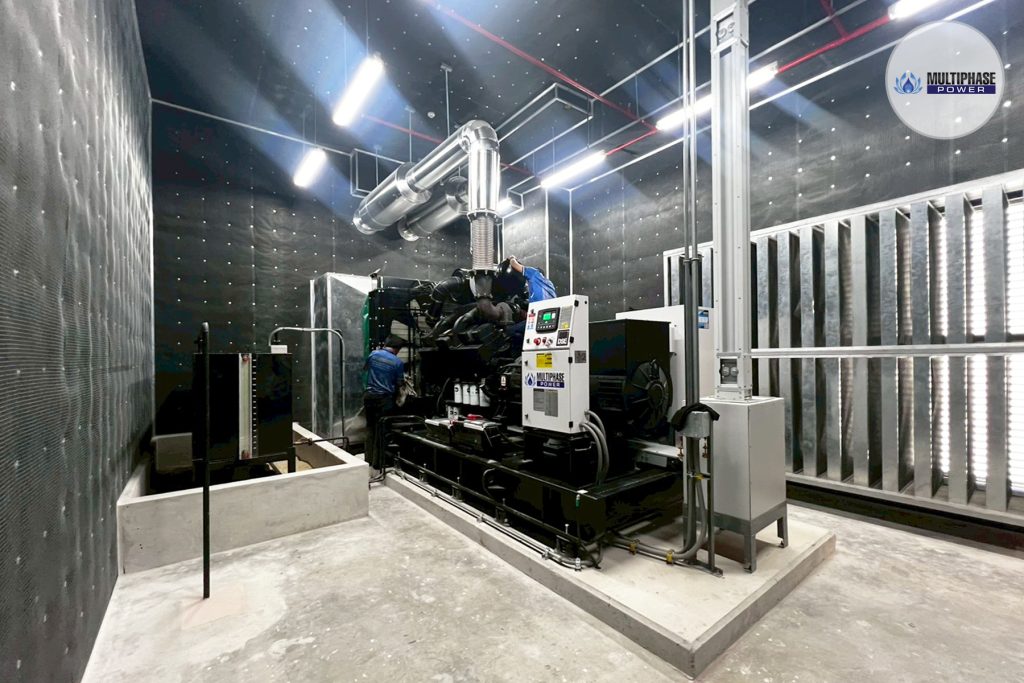 1000 kVA open-type diesel generator set, including commissioning