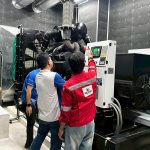 1000 kVA open-type diesel generator set, including commissioning