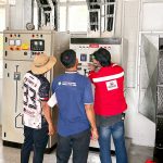 installation of a 440 kVA open-type diesel generator set - Multiphase Power 091-187-1111